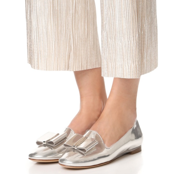 Salvatore Ferragamo ‘Elisabella’ Slipper Bow Flats - Picture 2 of 8